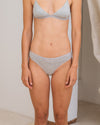 BASERANGE Women's shorts and panties UNBE series collection France BAS-UNBE-BA-SU25-GREY MELANGE